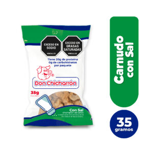 Don Chicharrón con Sal x 35 gramos