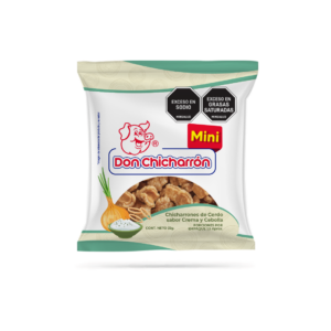 Don Chicharrón Mini Crema y Cebolla x 22gr